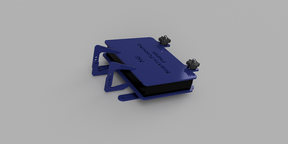 Thumbnail: Kydex sheath forming press