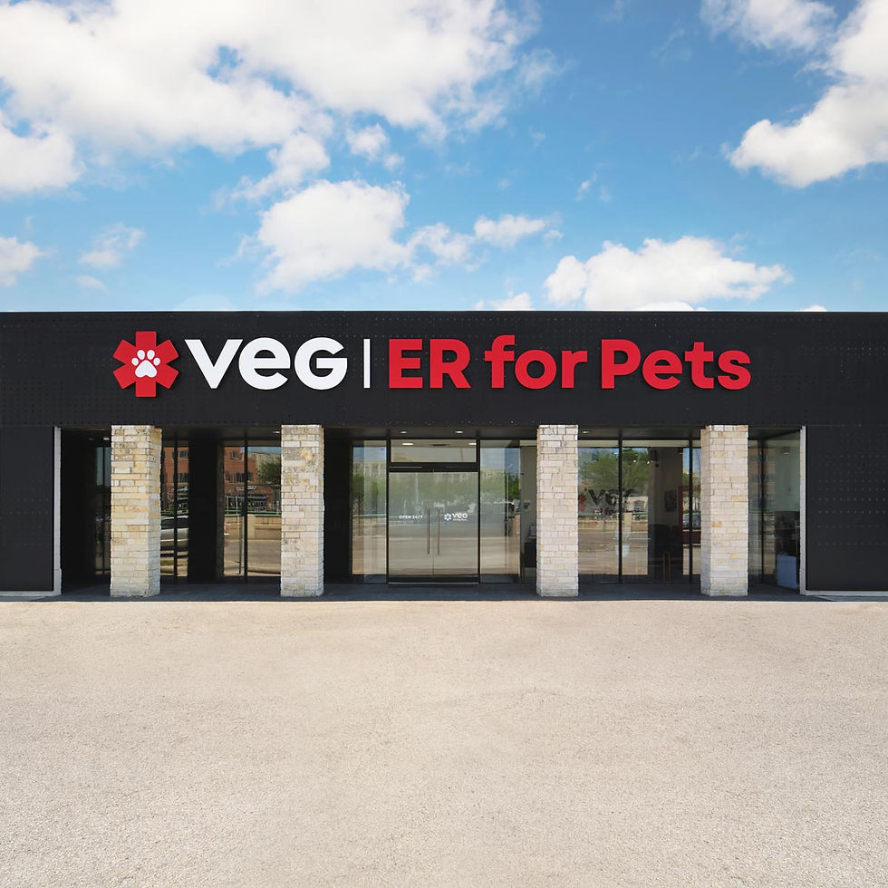 VEG ER for Pets Hospital in Dallas, Texas Location Exterior