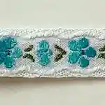 飾り:水色小花