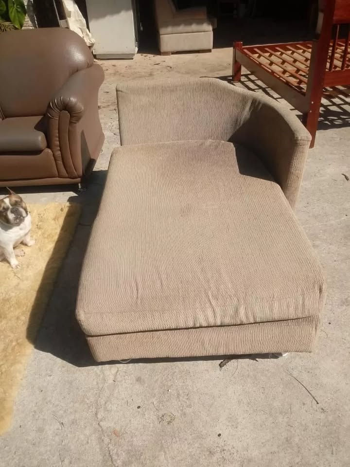 Miniatura: Sofa Tipo Chaise Divã, Usado Em Excelente Estado