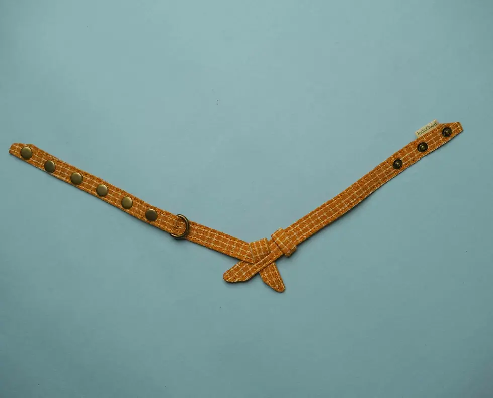 Thumbnail: Indie Good Bow tie Collar For Cat - Brown Current