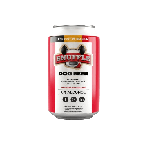 Snuffle beef beer can