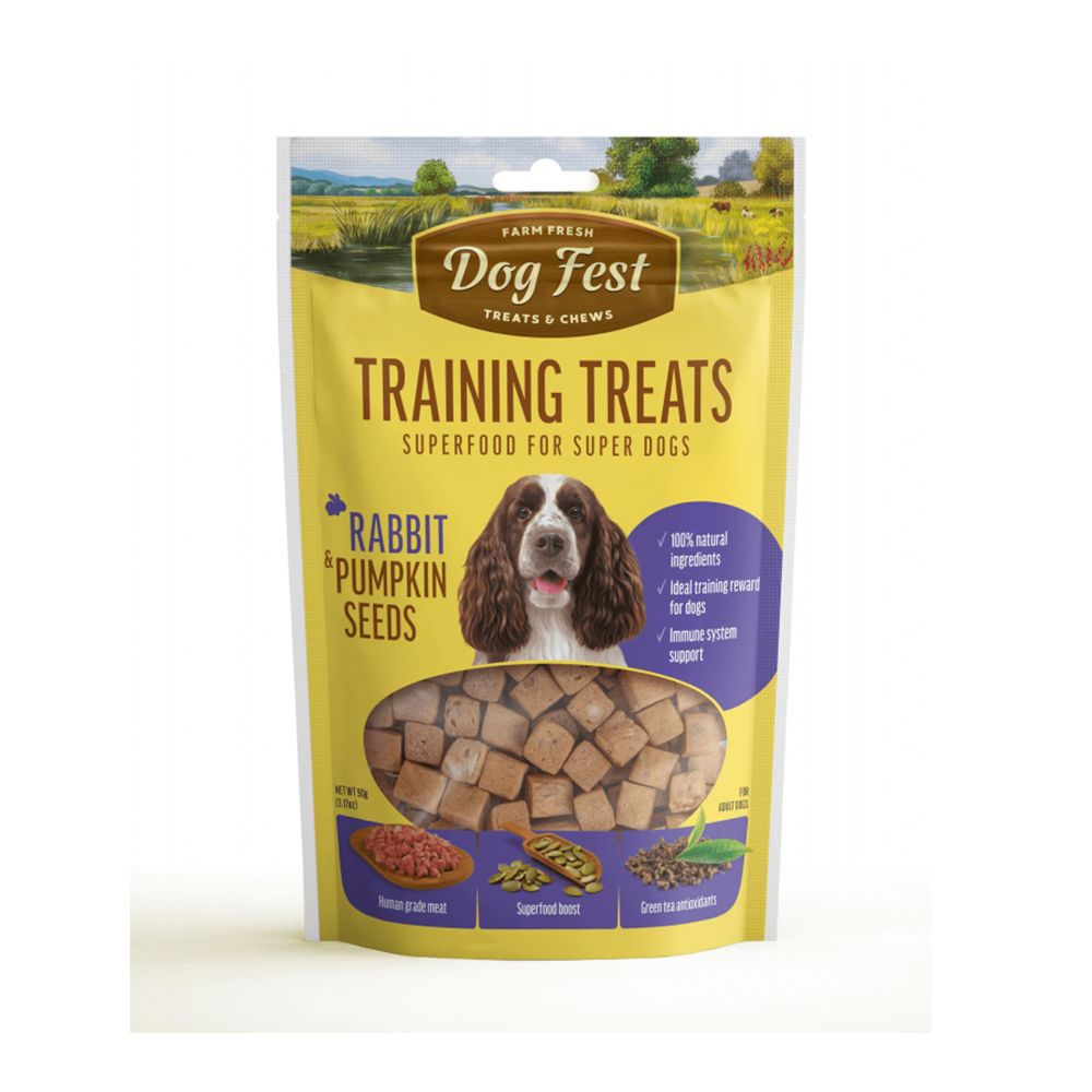 Dog training treats rabbit and pumpkin 90g