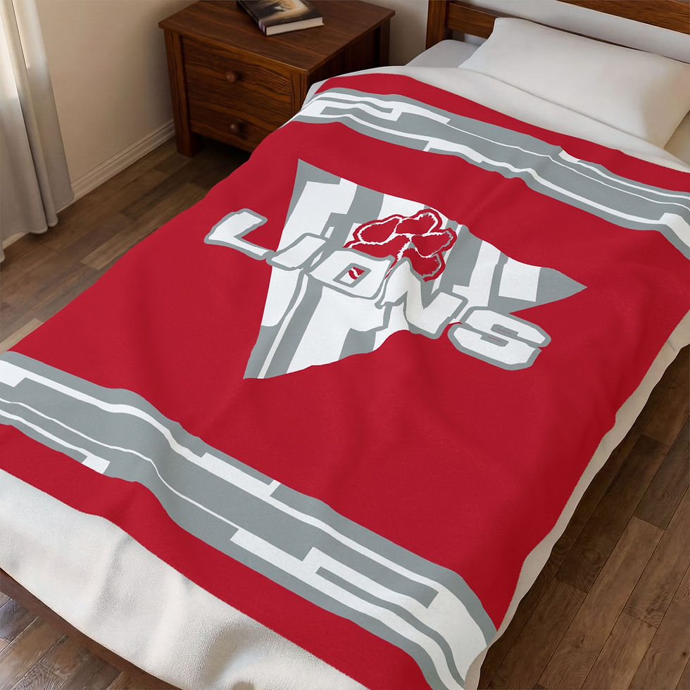 Thumbnail: Boyd County 90's Blitz Velveteen Plush Blanket