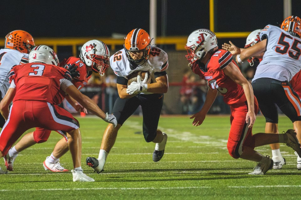 Senior RB Brady Music (Photo by Terry Stevenson)