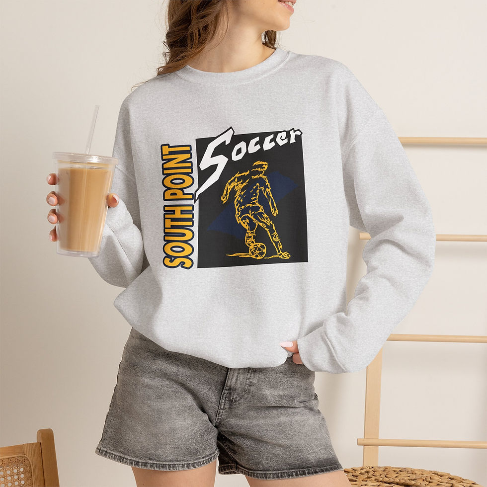 Thumbnail: South Point 90's Retro Soccer Crewneck Sweatshirt