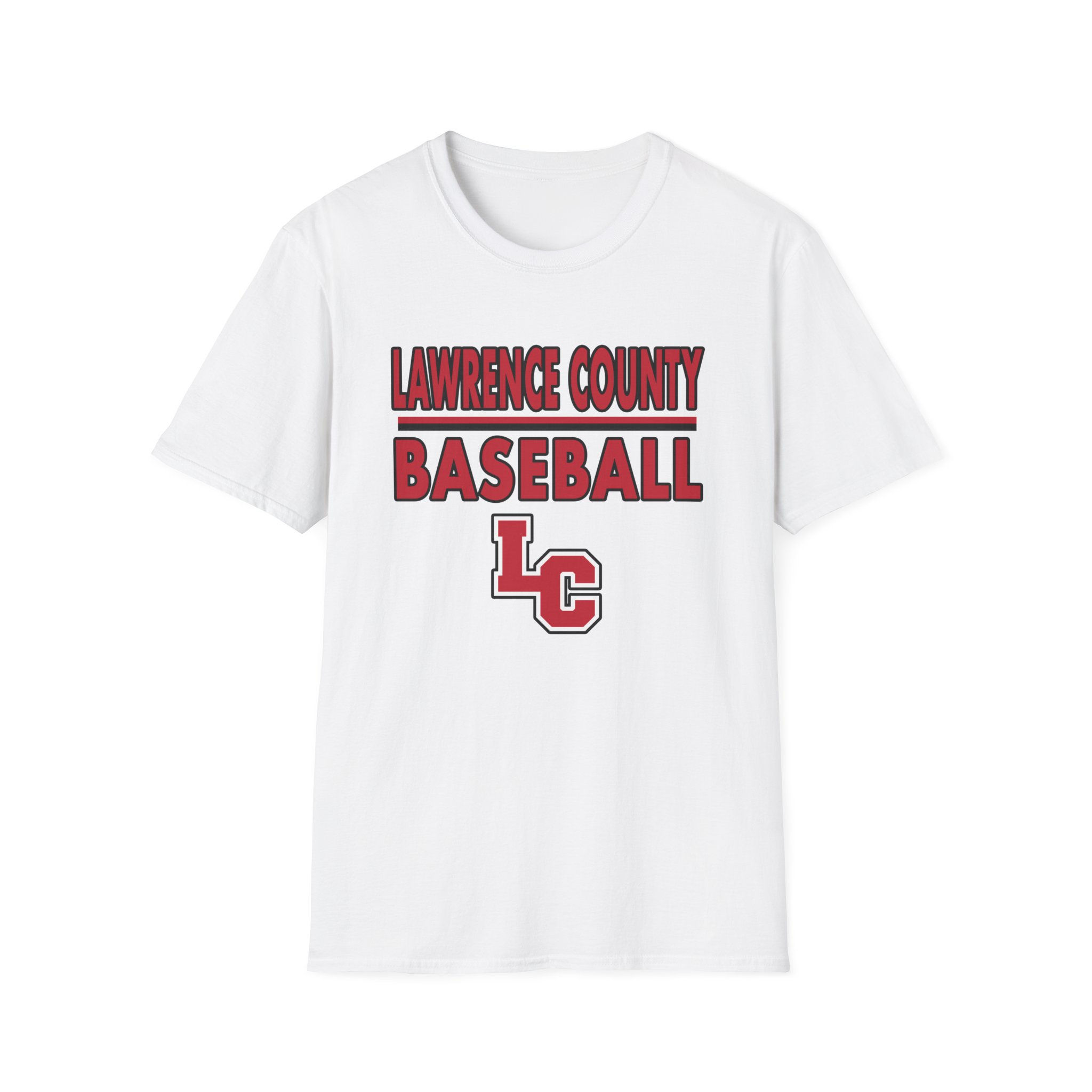 Lawrence County Baseball Softstyle T-Shirt
