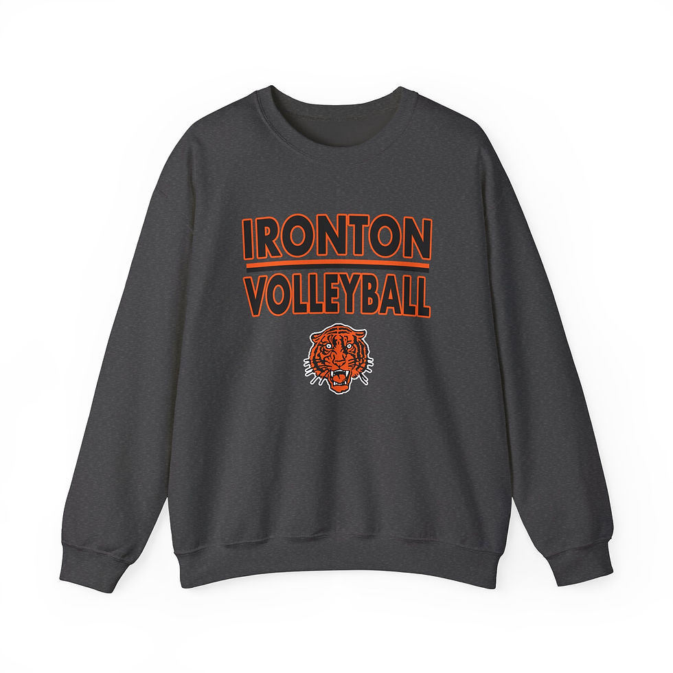 Thumbnail: Wheelersburg Volleyball Crewneck Sweatshirt