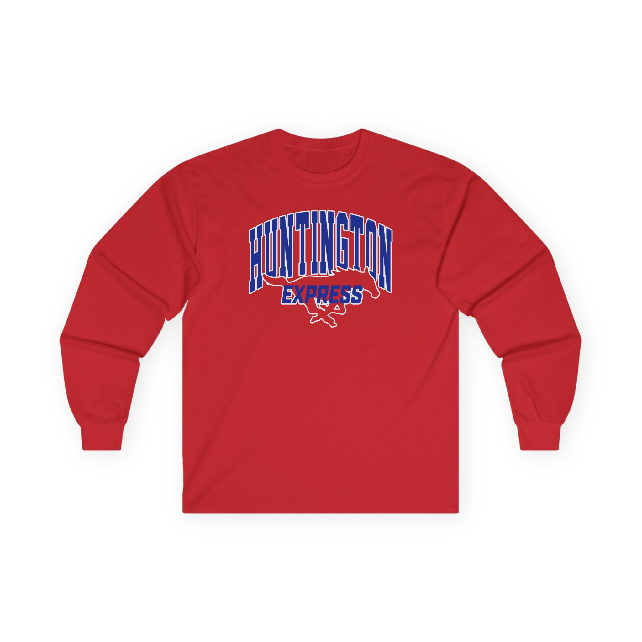 Huntington Central Arch Cotton Long Sleeve Tee