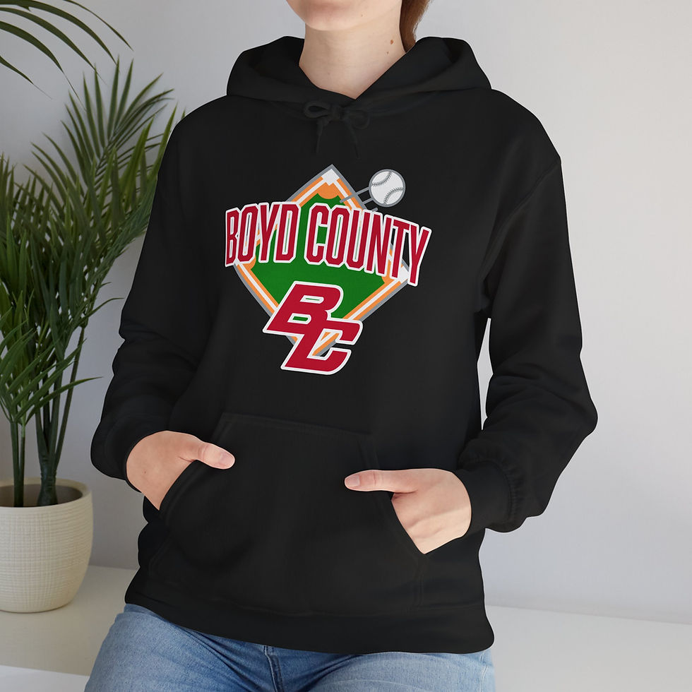Thumbnail: Boyd County 90's Baseball Diamond Hoodie
