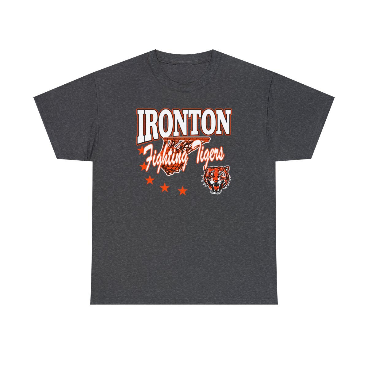 Ironton 90's Retro Basketball Cotton T-Shirt