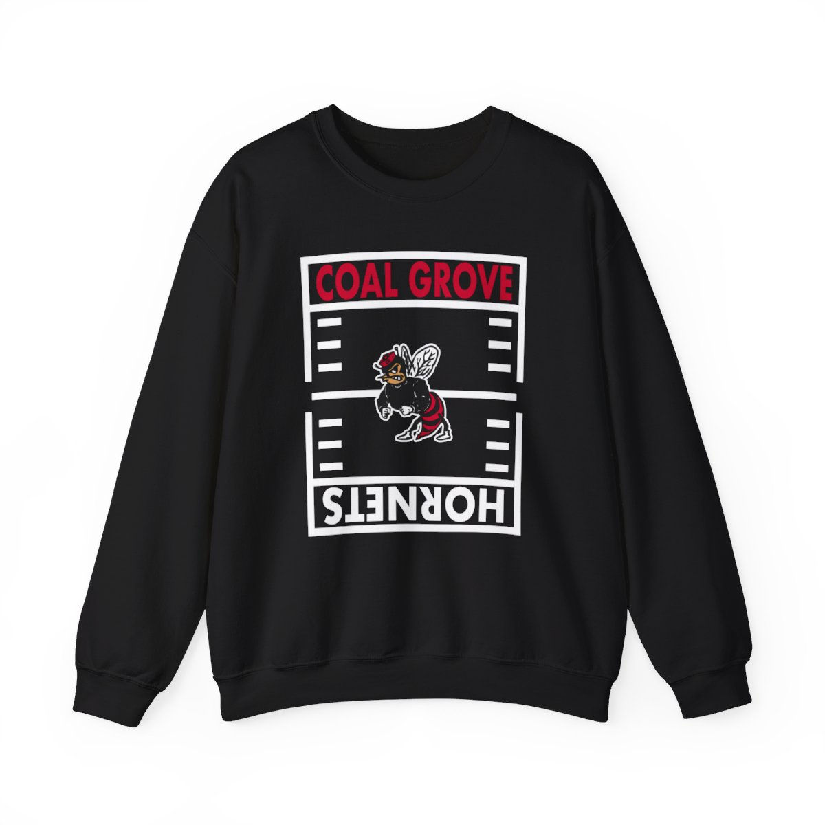 Coal Grove Hornets Gridiron Crewneck Sweatshirt