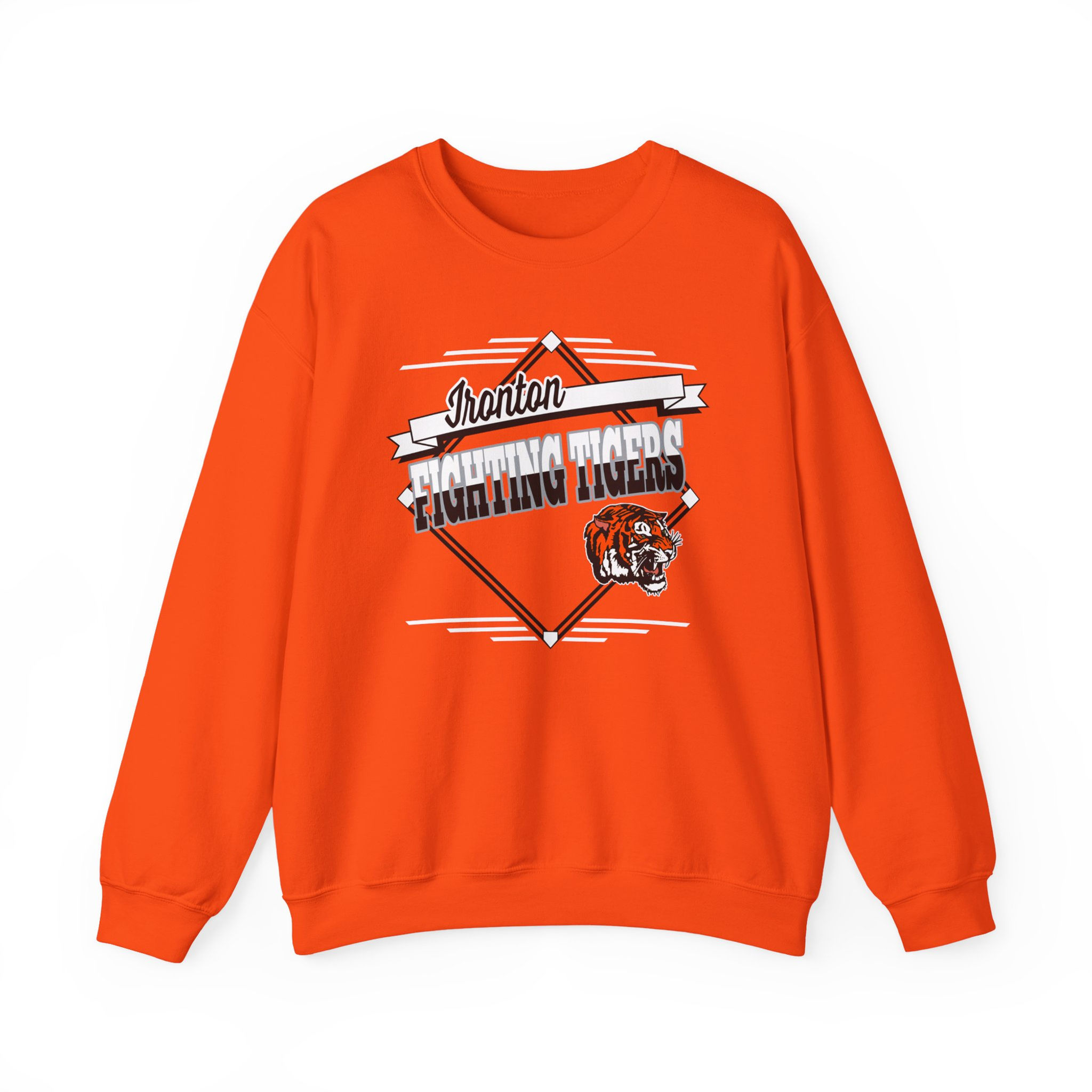 Ironton 90's Retro Baseball Crewneck Sweatshirt