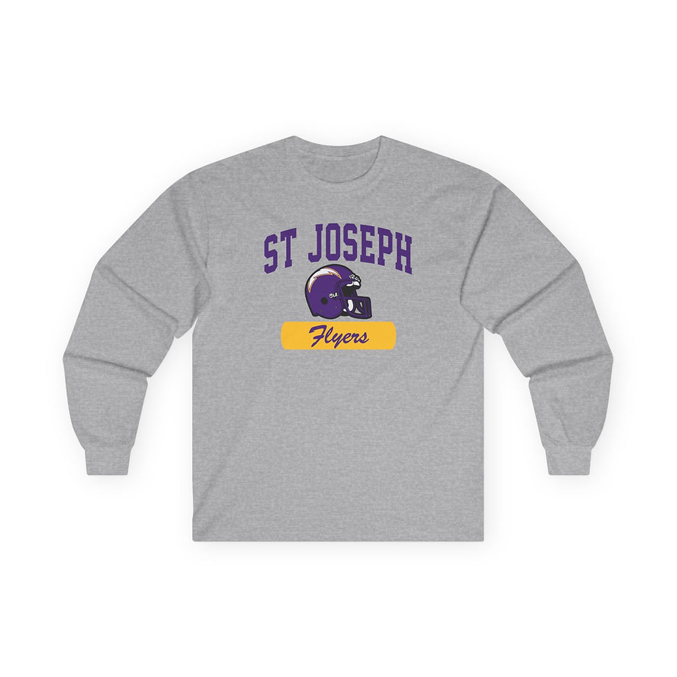 Thumbnail: Saint Joseph Flyers (1989) Cotton Long Sleeve Tee