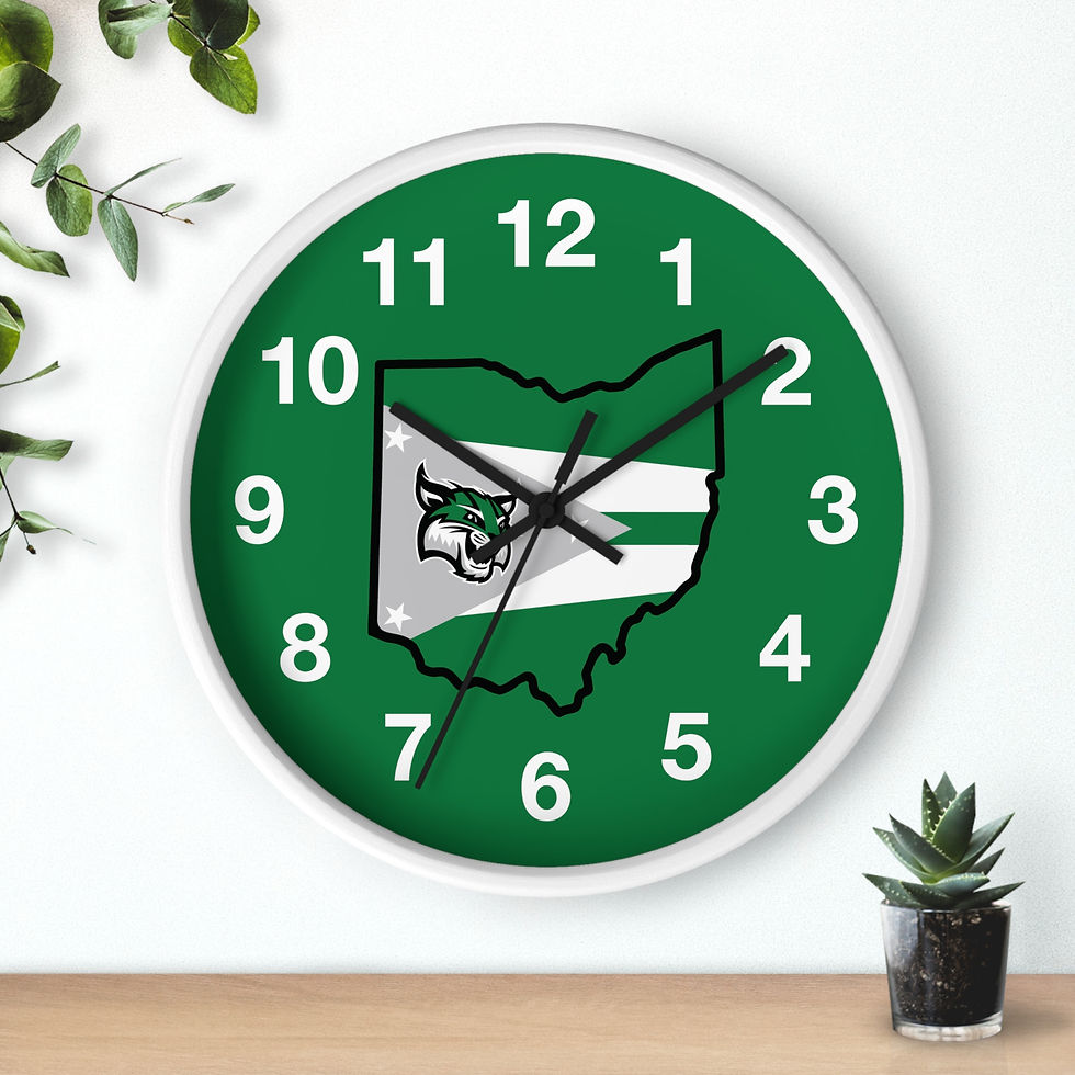 Thumbnail: Green State Flag Wall Clock