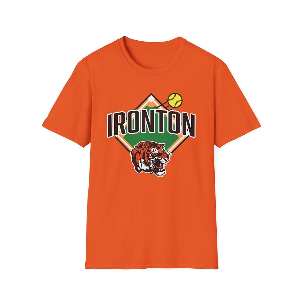 Thumbnail: Ironton 90's Softball Diamond Softstyle T-Shirt