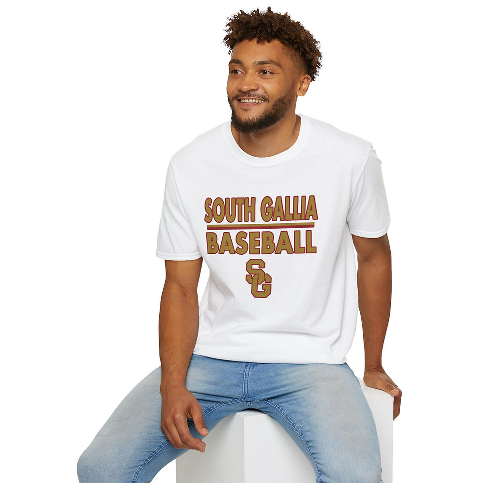 Thumbnail: South Gallia Baseball Softstyle T-Shirt