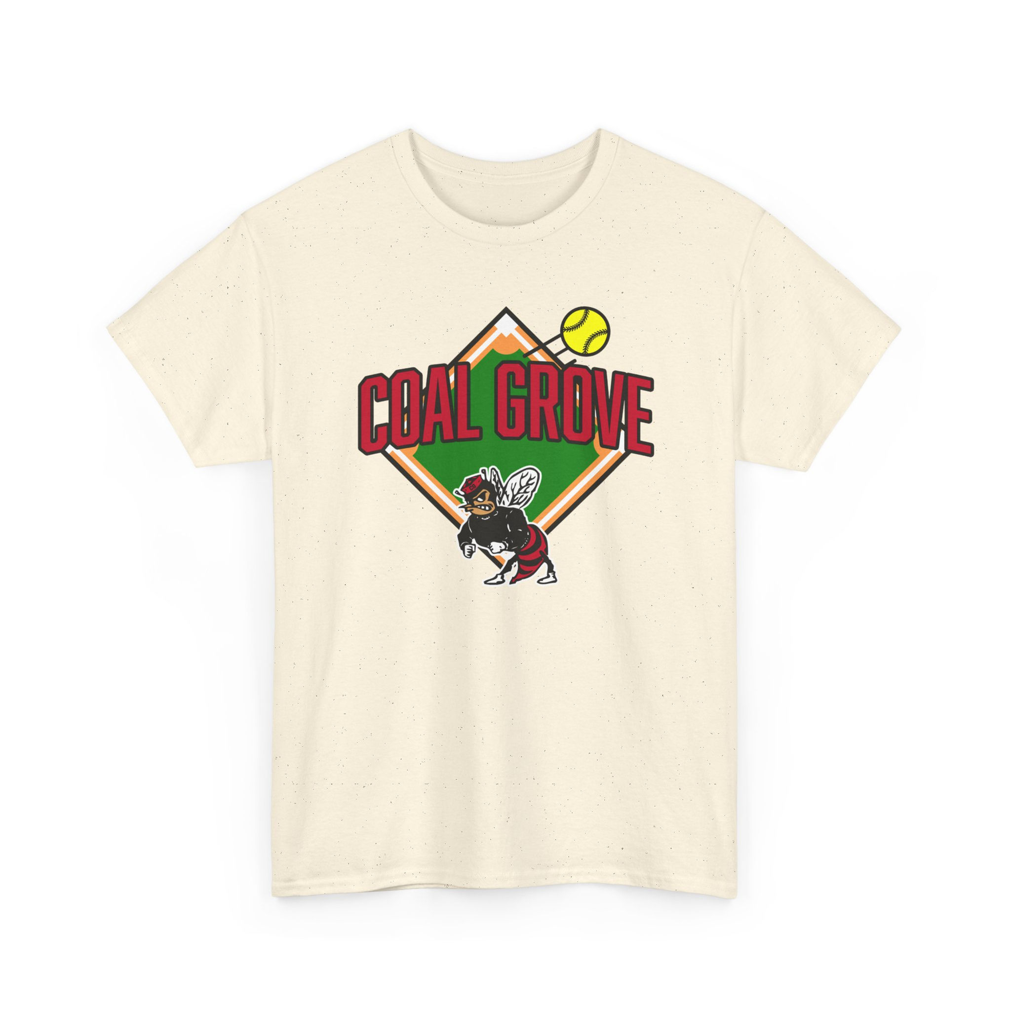 Coal Grove 90's Softball Diamond Cotton T-Shirt