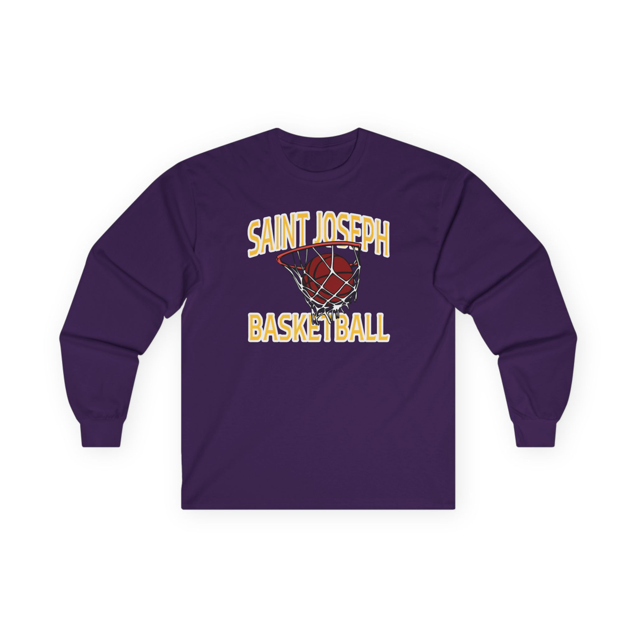 Saint Joseph 90's Retro Basketball 2.0 Long Sleeve Tee