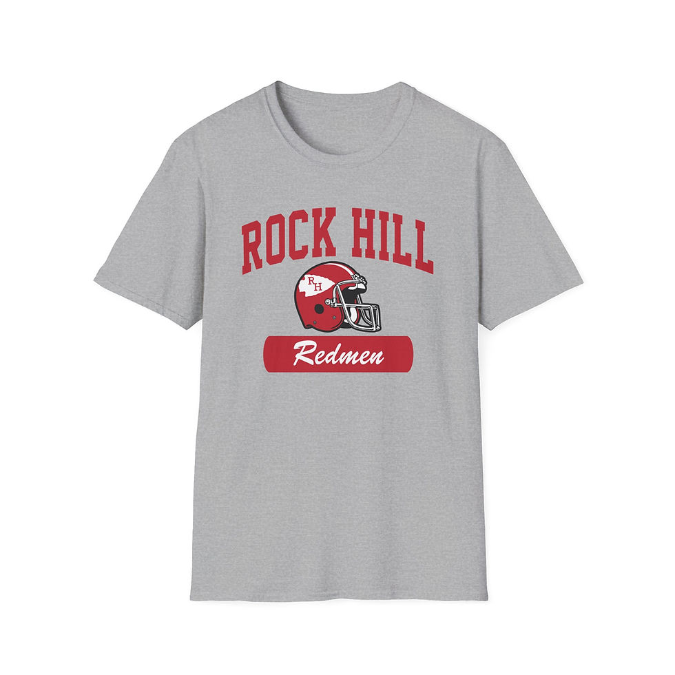 Thumbnail: Rock Hill Redmen (1982) Softstyle T-Shirt