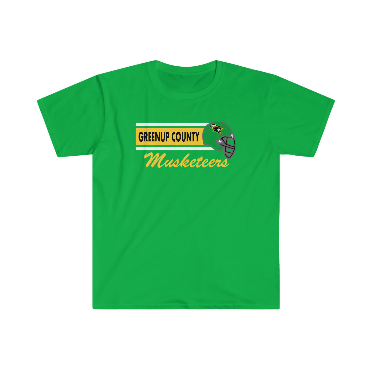 Greenup County 90's Cage Helmet Softstyle T-Shirt