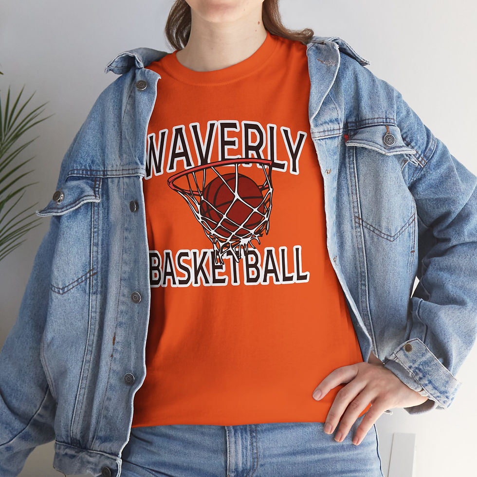 Thumbnail: Waverly 90's Retro Basketball 2.0 Cotton T-Shirt