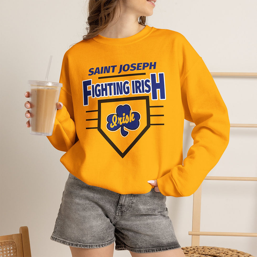 Thumbnail: Huntington Saint Joseph 90's Home Base Crewneck Sweatshirt