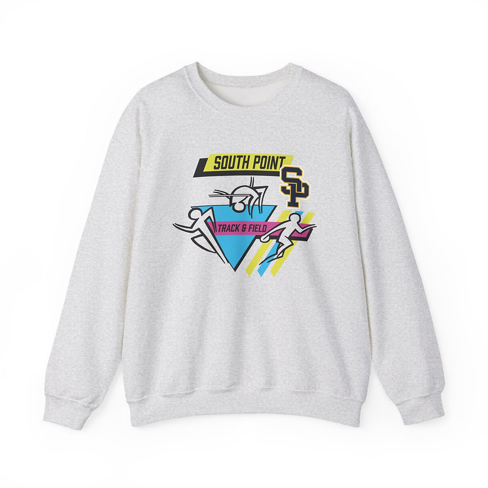 Thumbnail: South Point 90's Retro Track Crewneck Sweatshirt