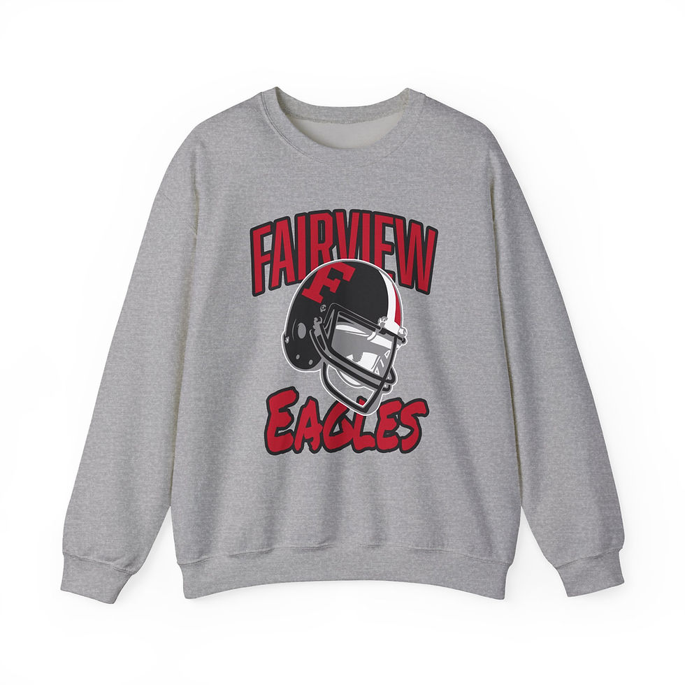 Thumbnail: Fairview Eagles Triple Option Crewneck Sweatshirt
