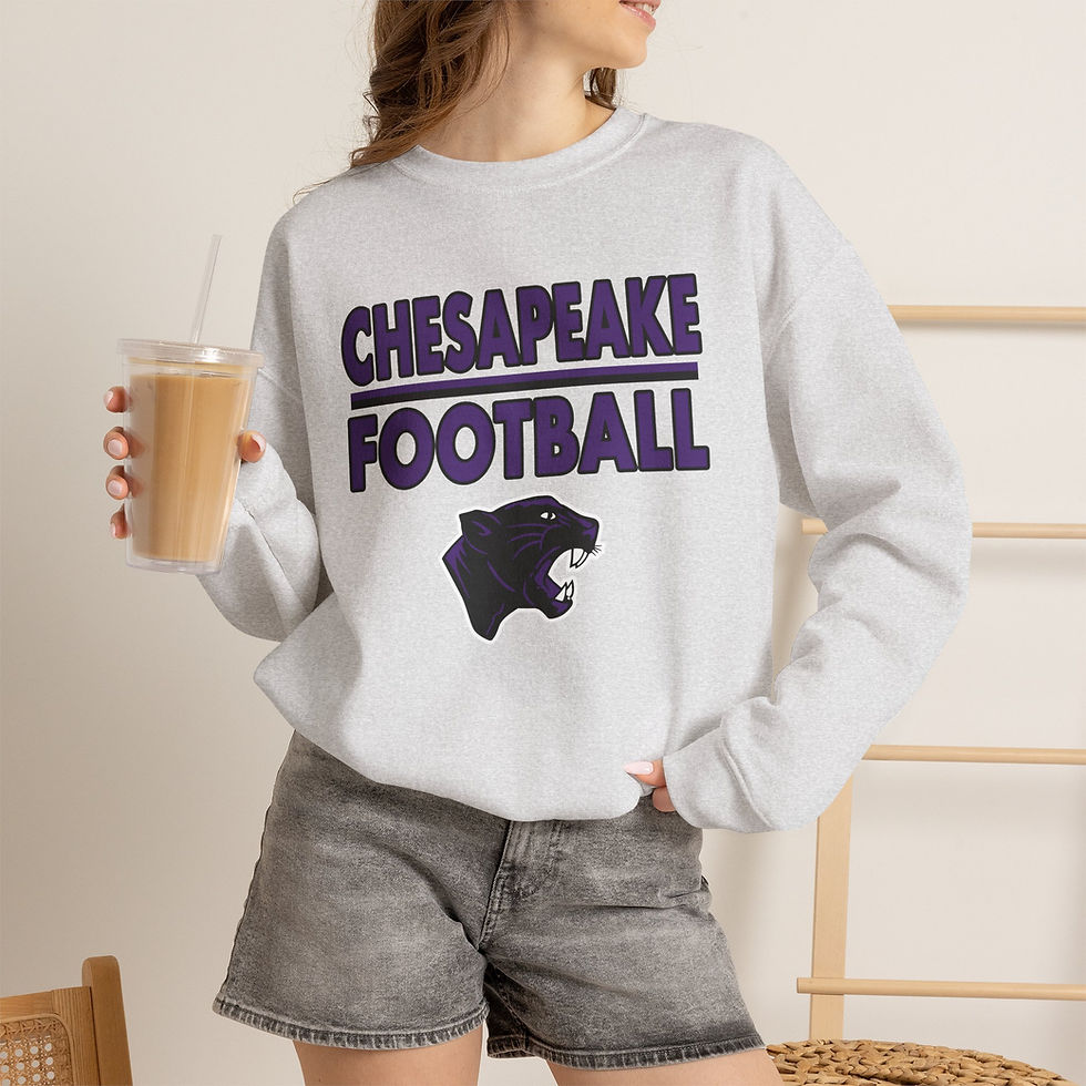Thumbnail: Chesapeake Football Crewneck Sweatshirt