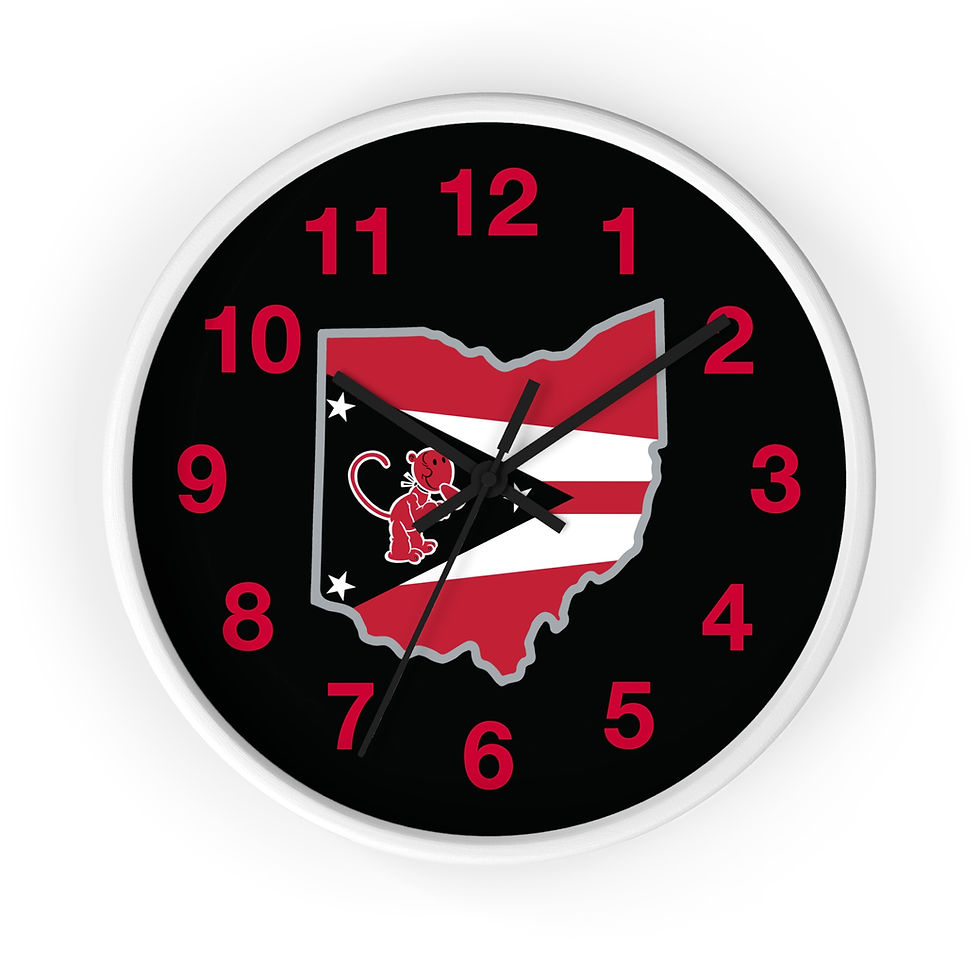 Thumbnail: South Webster State Flag Wall Clock