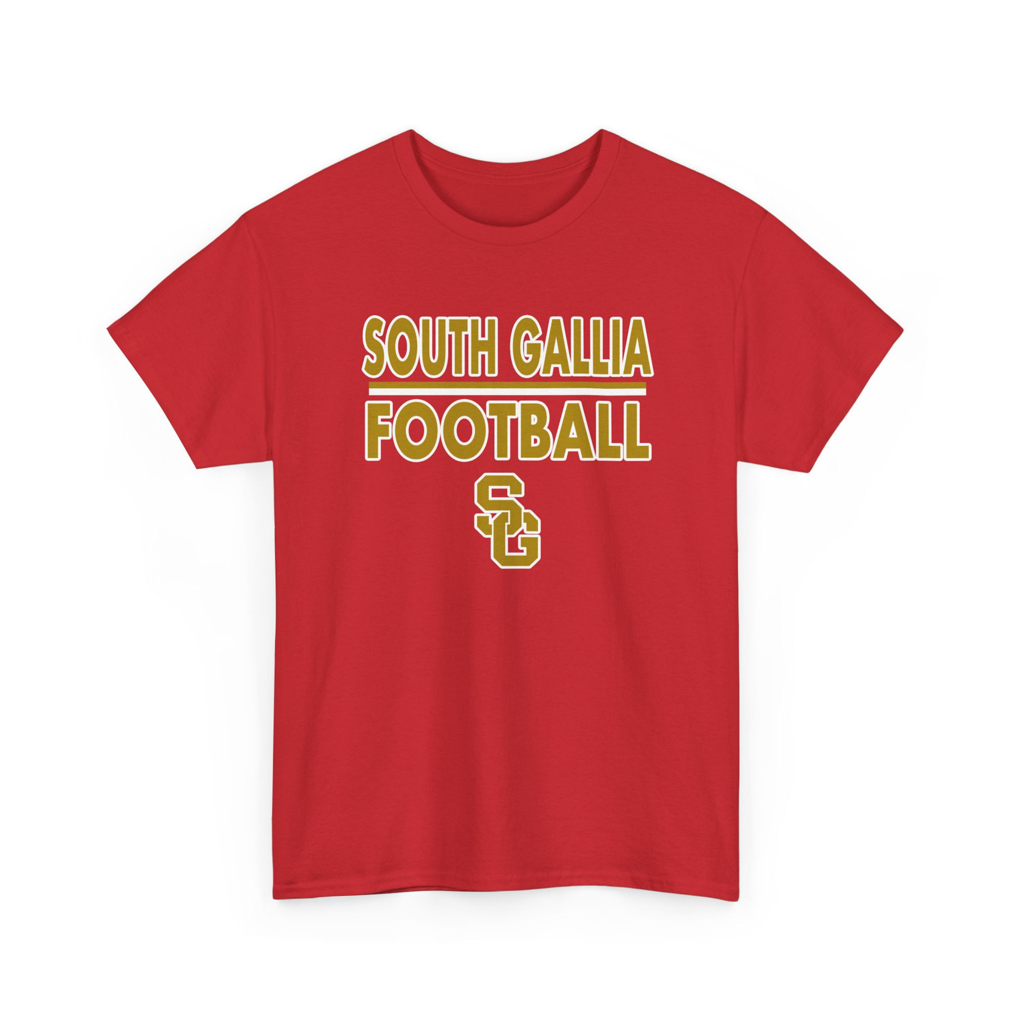 South Gallia Football Cotton T-Shirt