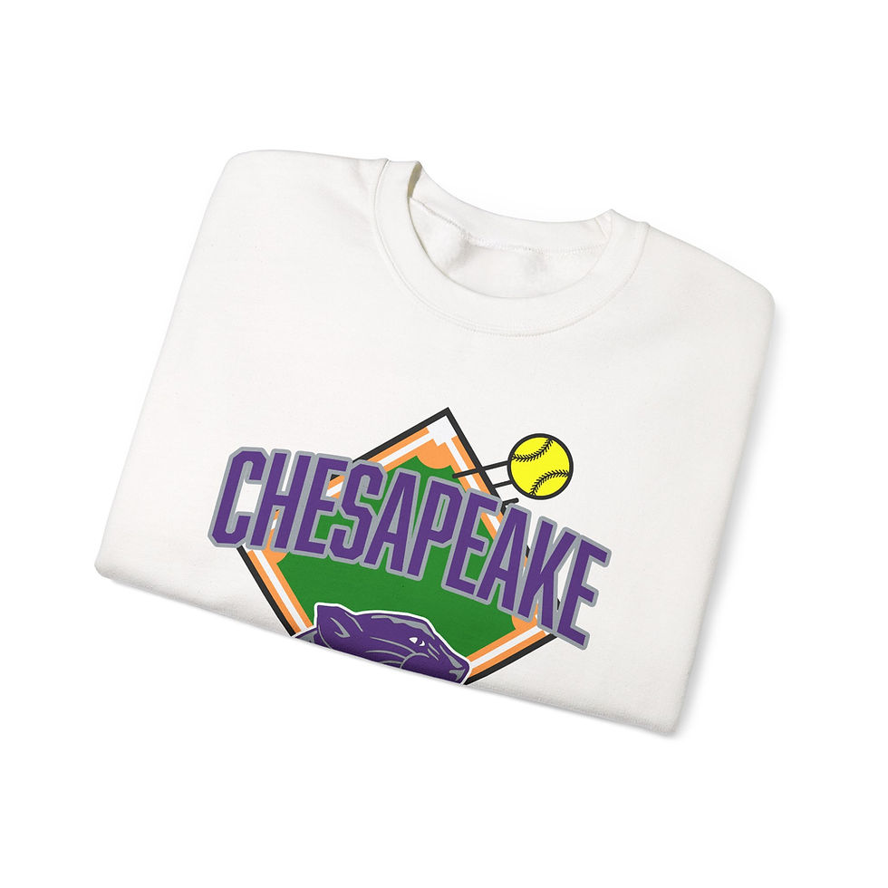 Thumbnail: Chesapeake 90's Softball Diamond Crewneck Sweatshirt