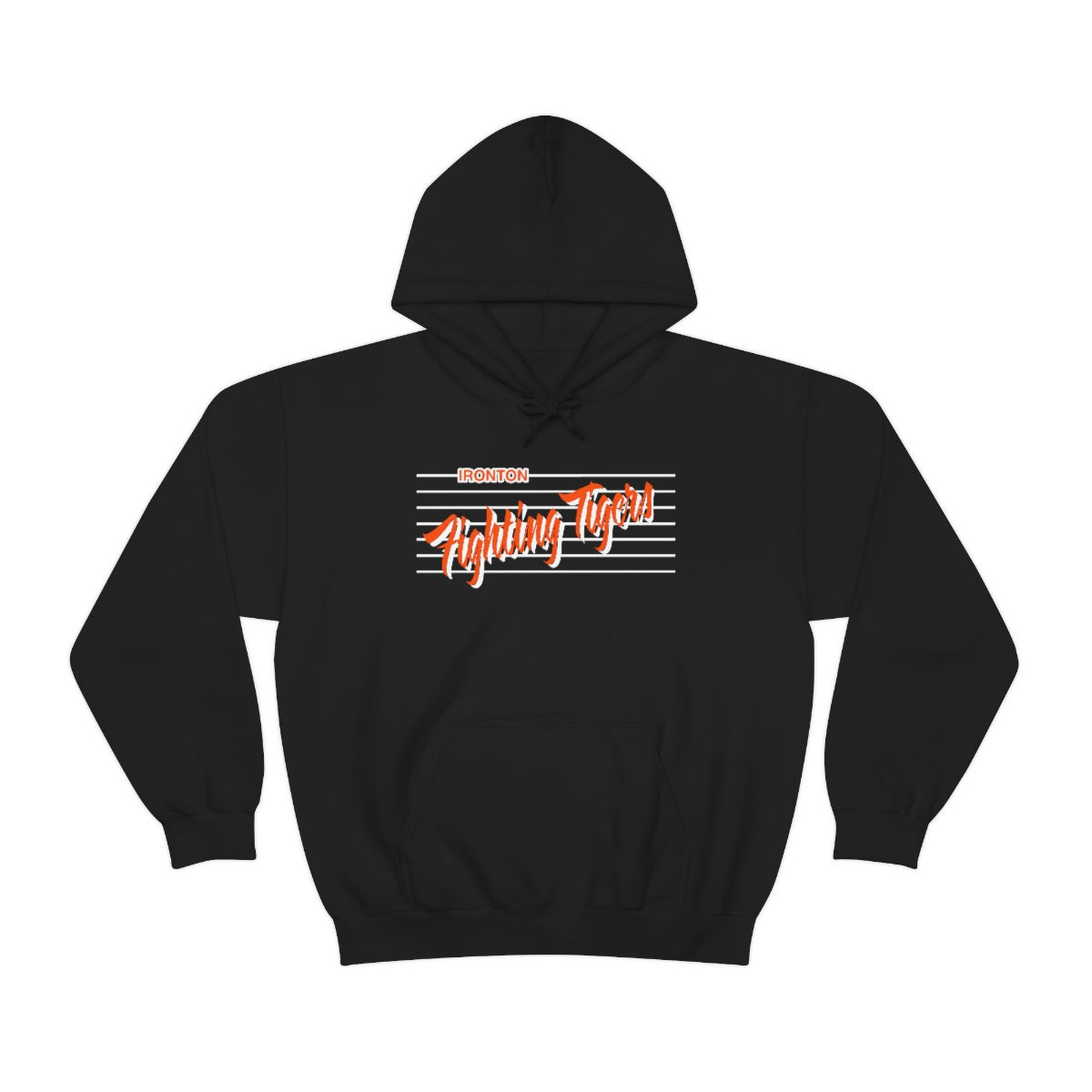Ironton Fighting Tigers Script Hoodie