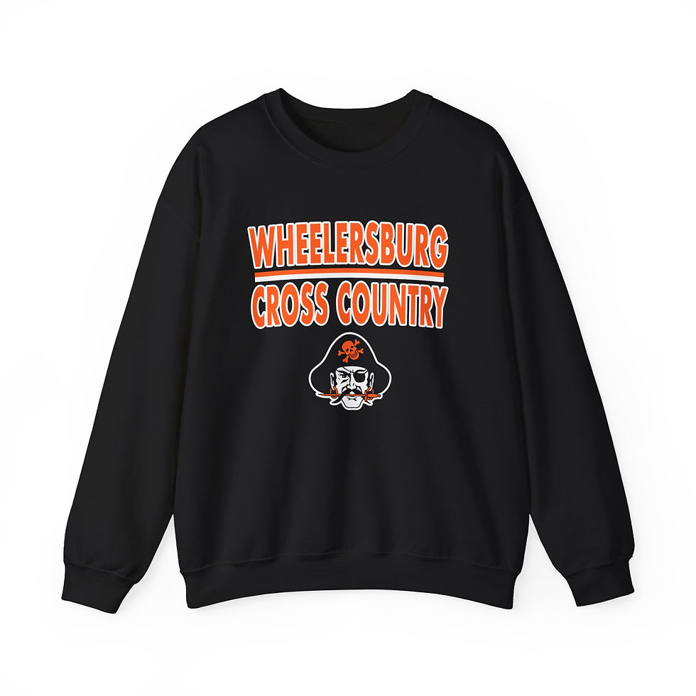 Thumbnail: Wheelersburg Cross Country Crewneck Sweatshirt