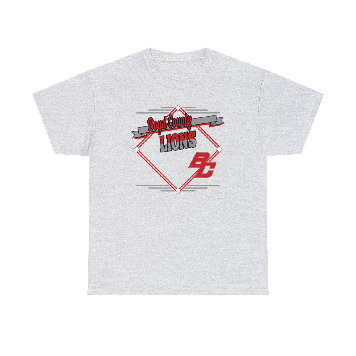 Boyd County 90's Retro Baseball Cotton T-Shirt