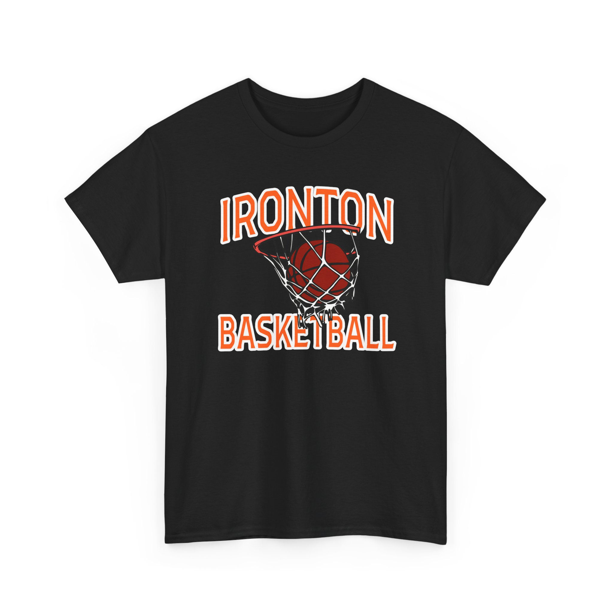 Ironton 90's Retro Basketball 2.0 Cotton T-Shirt