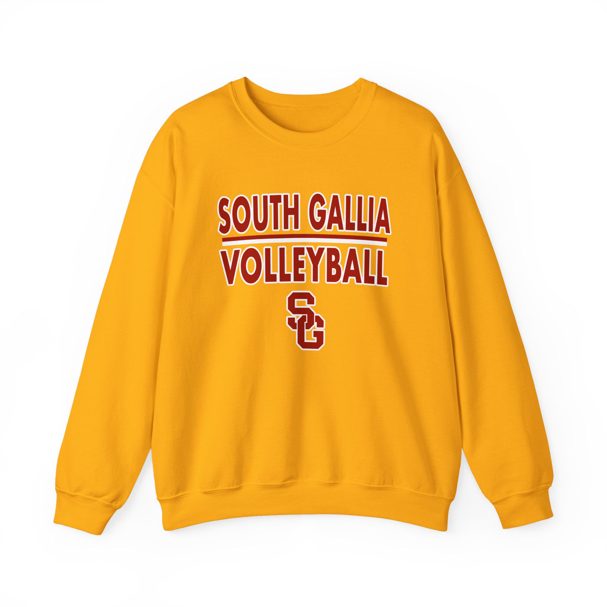 South Gallia Volleyball Crewneck Sweatshirt