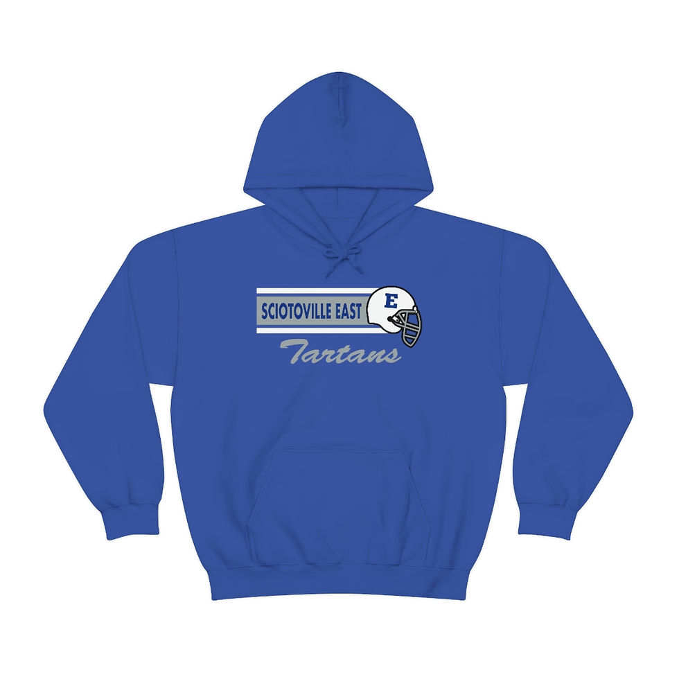Sciotoville East 90's Cage Helmet Hoodie