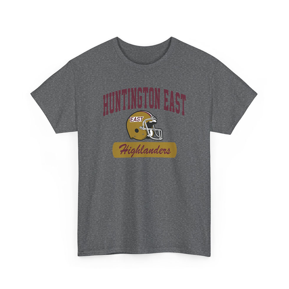 Thumbnail: Huntington East Highlanders (1980's) Cotton T-Shirt