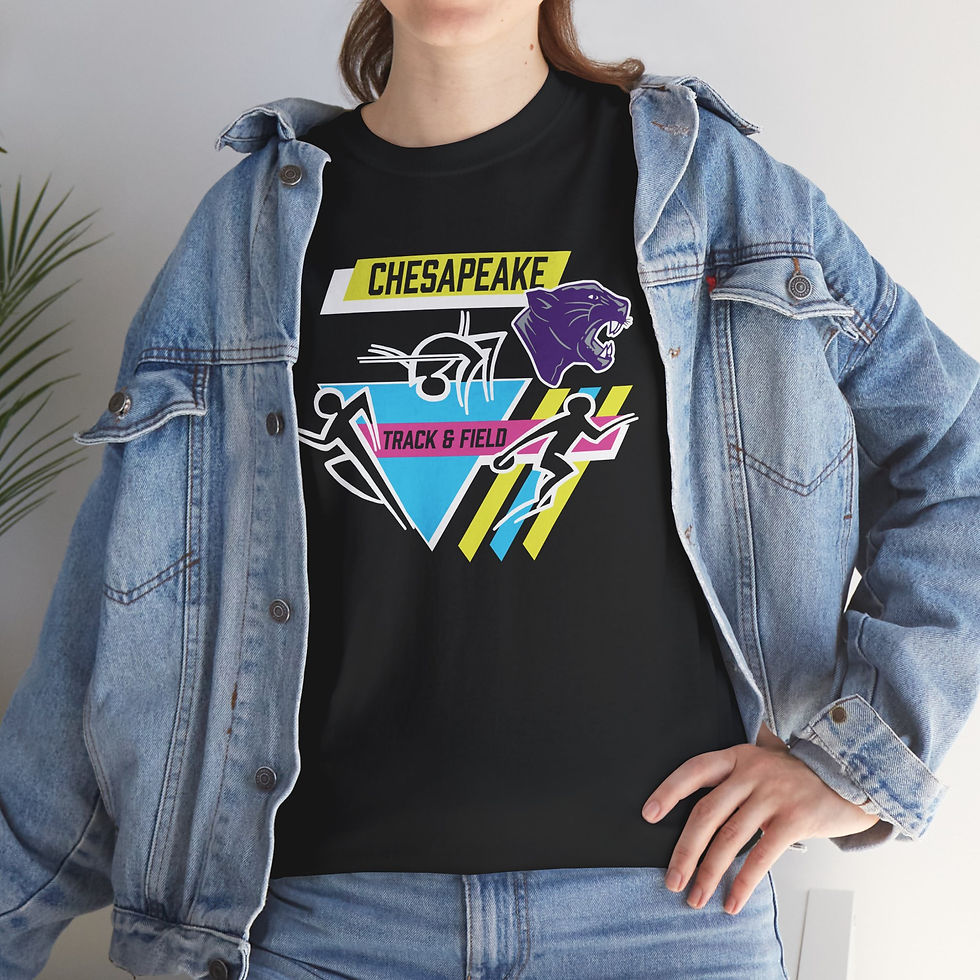 Thumbnail: Chesapeake 90's Retro Track Cotton T-Shirt