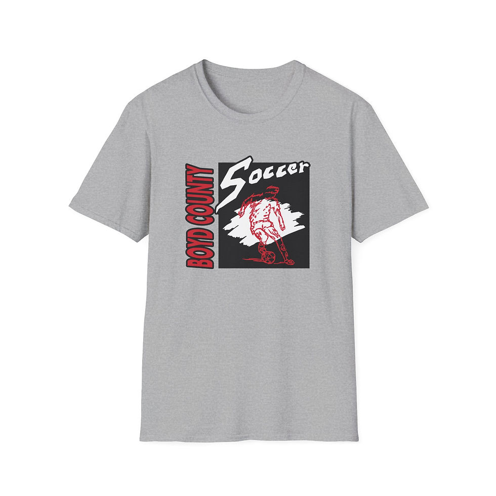 Thumbnail: Boyd County 90's Retro Soccer Softstyle T-Shirt