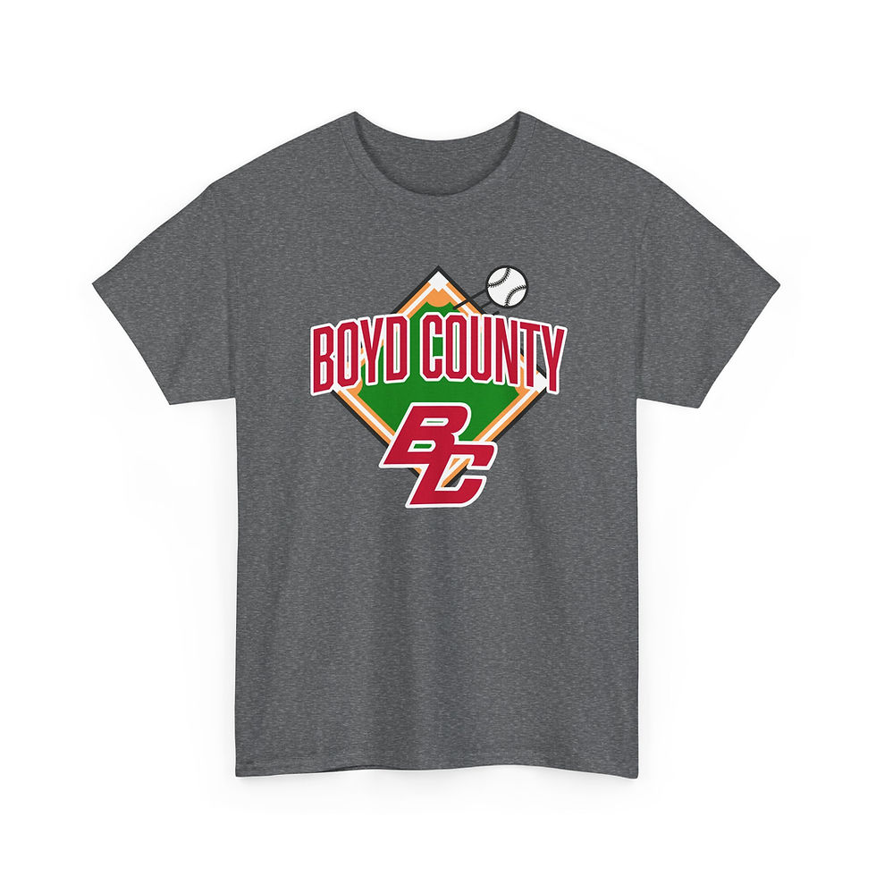 Thumbnail: Boyd County 90's Baseball Diamond Cotton T-Shirt