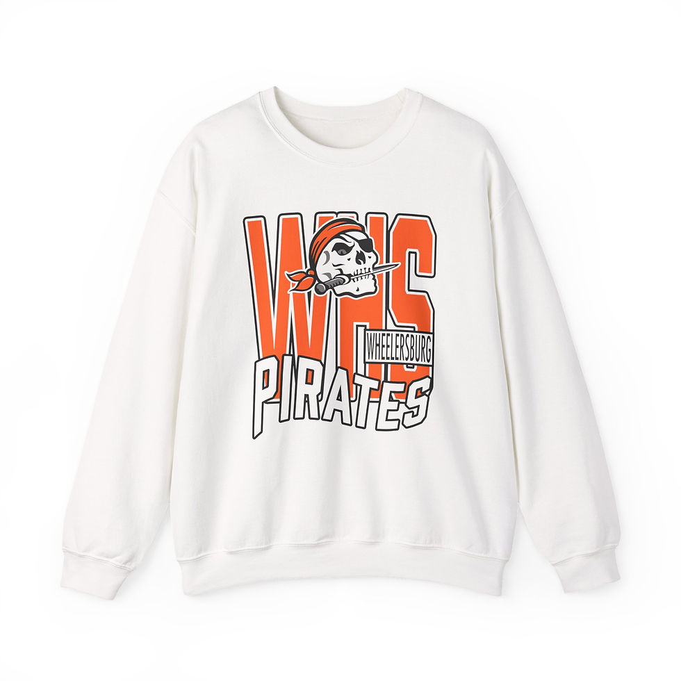 Thumbnail: Wheelersburg 90's Retro Crewneck Sweatshirt