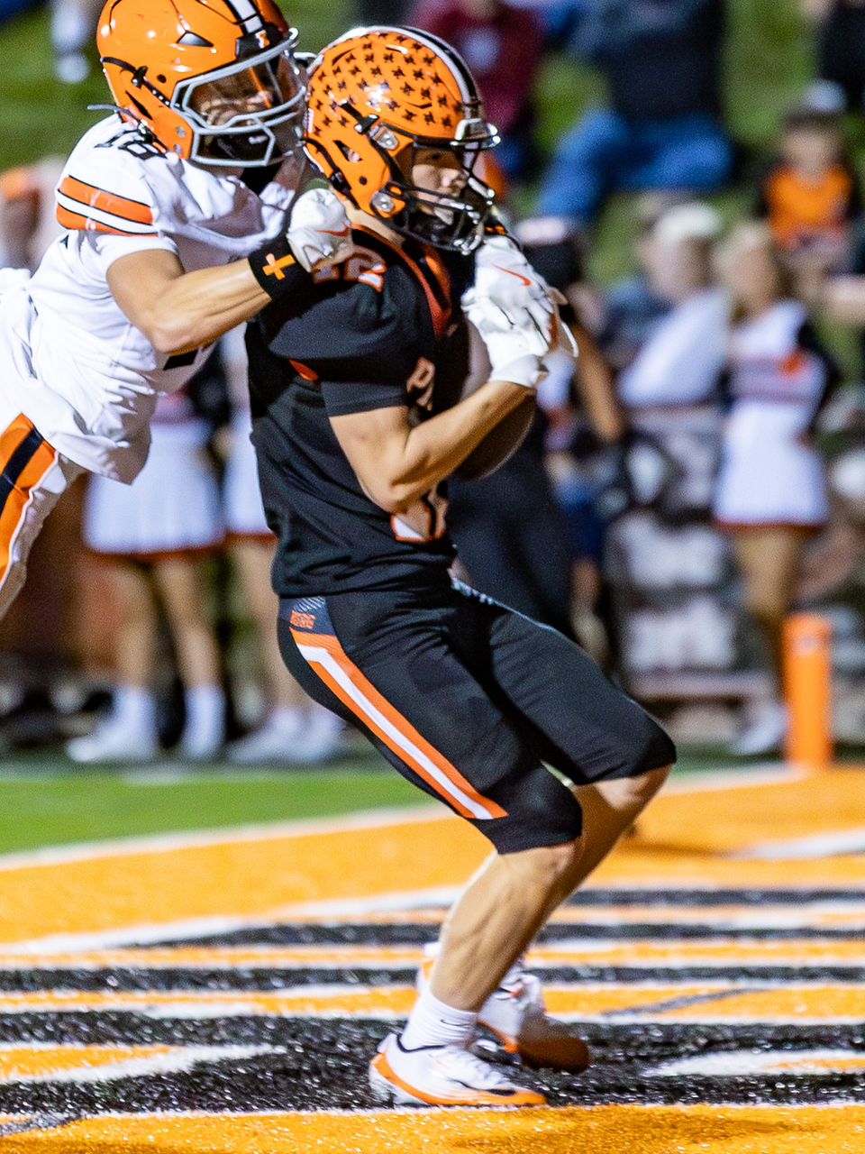 Junior WR Xavier Miller (Photo by Jeremy Holtzapfel)