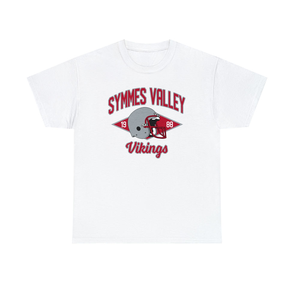 1988 Symmes Valley Vikings Helmet Cotton T-Shirt