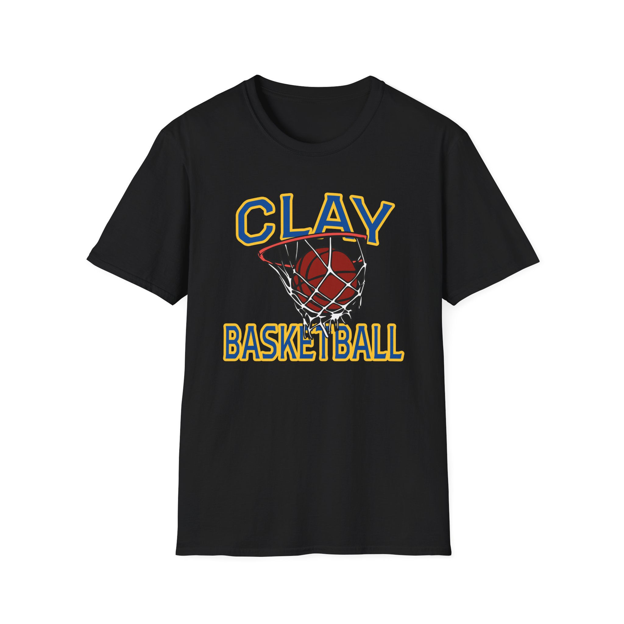 Portsmouth Clay 90's Retro Basketball 2.0 Softstyle T-Shirt