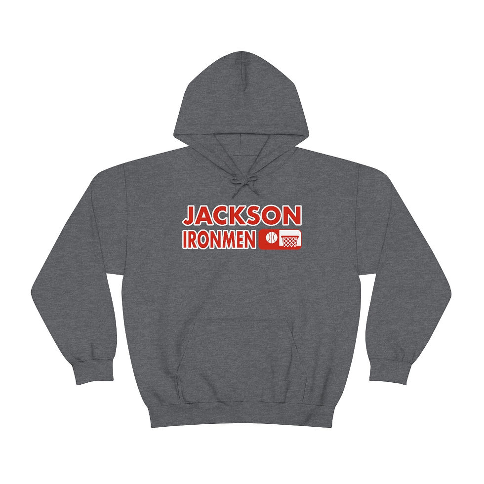 Thumbnail: Jackson Ironmen Basketball Essential Hoodie