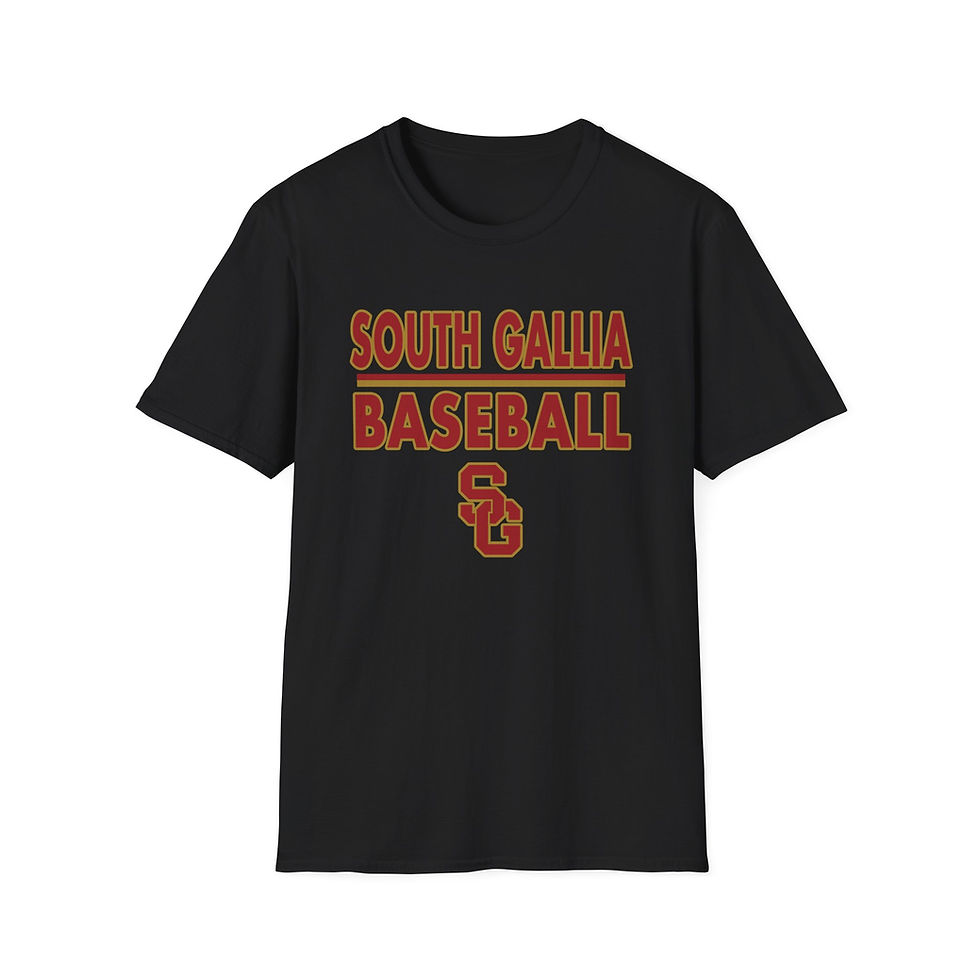 Thumbnail: South Gallia Baseball Softstyle T-Shirt