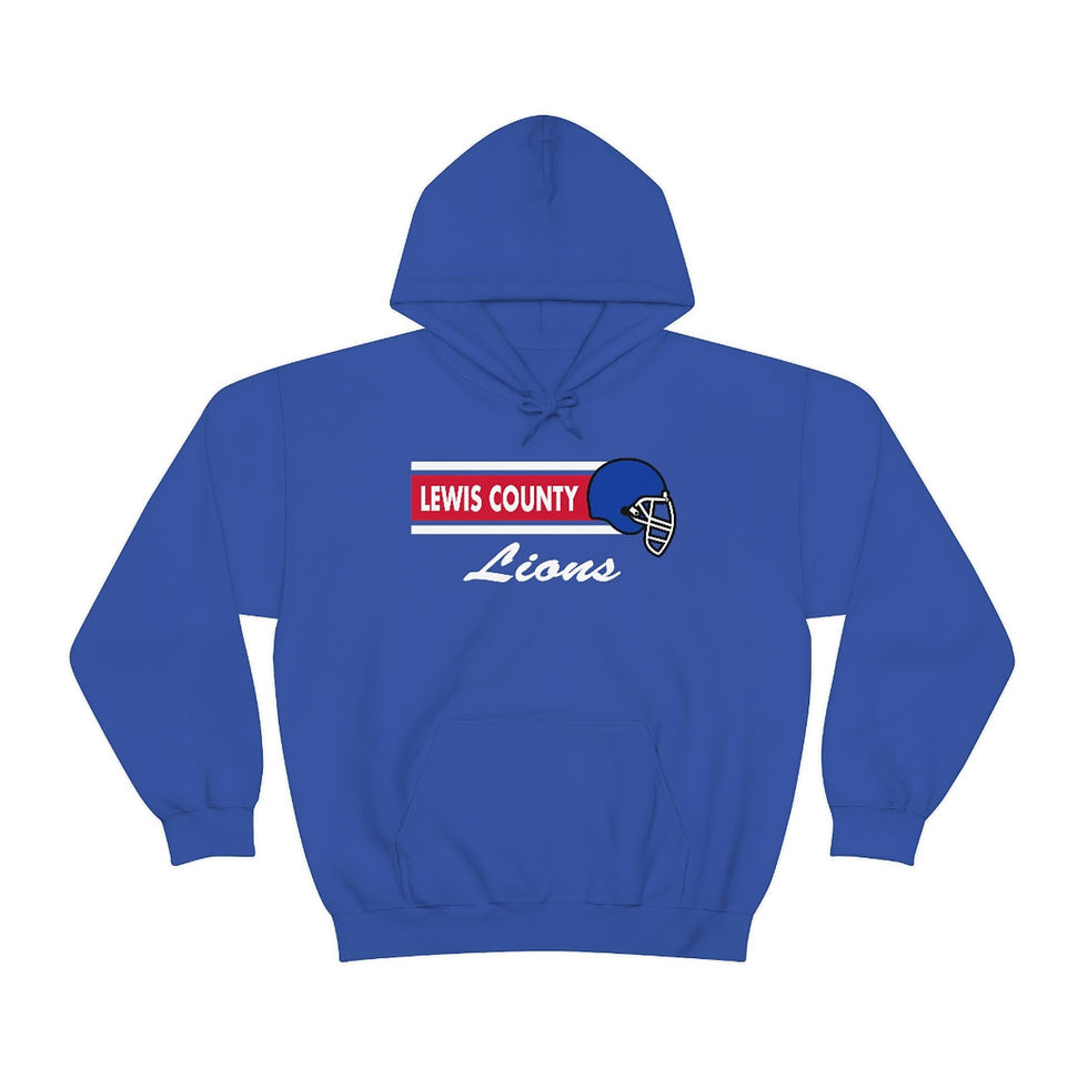 Lewis County 90's Cage Helmet Hoodie
